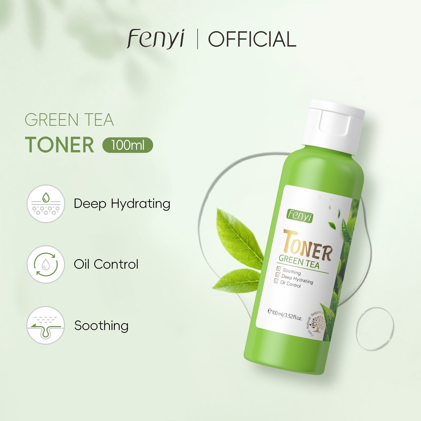 Green Tea Moisturizing Toner (100ml)