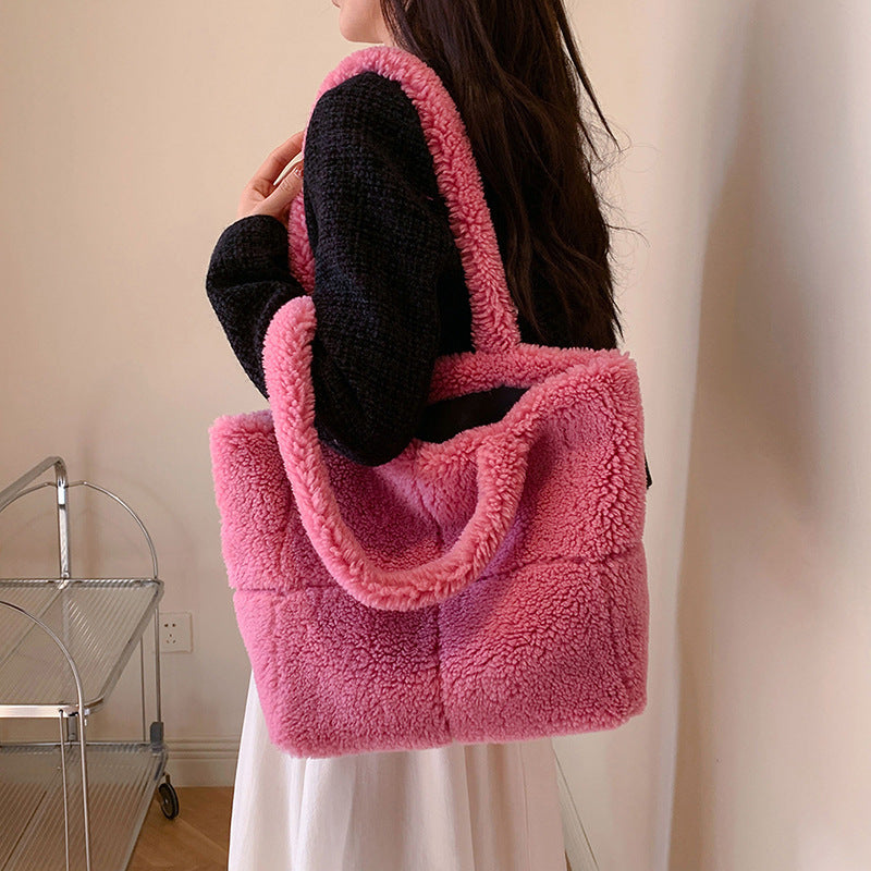 BLACK FRIDAY SALE︱Serena Cozy Plush Tote