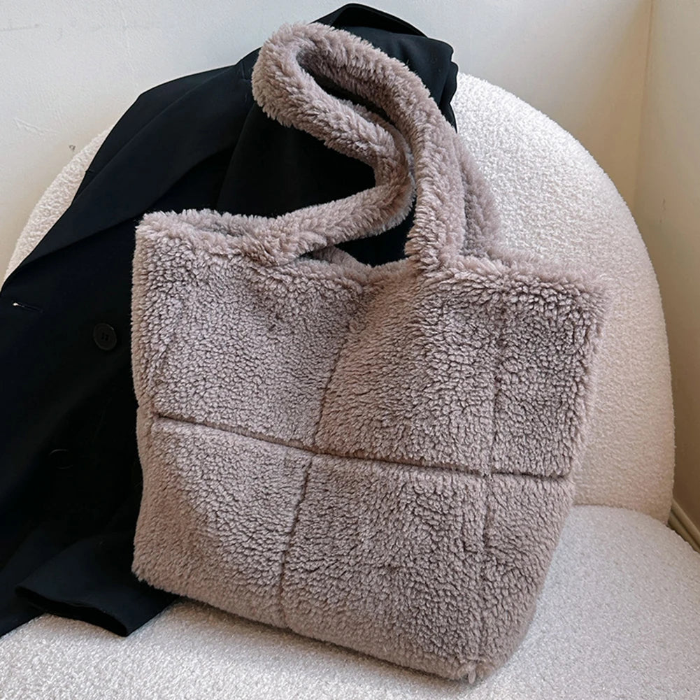 BLACK FRIDAY SALE︱Serena Cozy Plush Tote