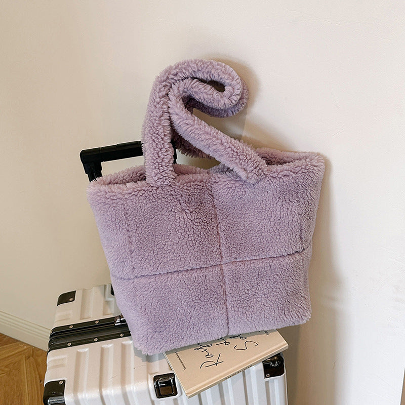 BLACK FRIDAY SALE︱Serena Cozy Plush Tote