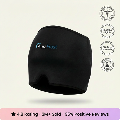 AuraFrost™ Cold Therapy Cap — 360° Migraine Relief