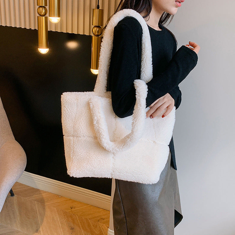 BLACK FRIDAY SALE︱Serena Cozy Plush Tote