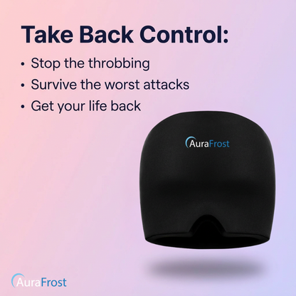 AuraFrost™ Cold Therapy Cap — 360° Migraine Relief