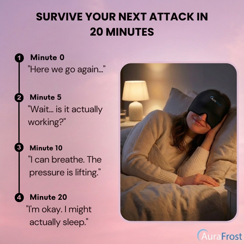 AuraFrost™ Cold Therapy Cap — 360° Migraine Relief