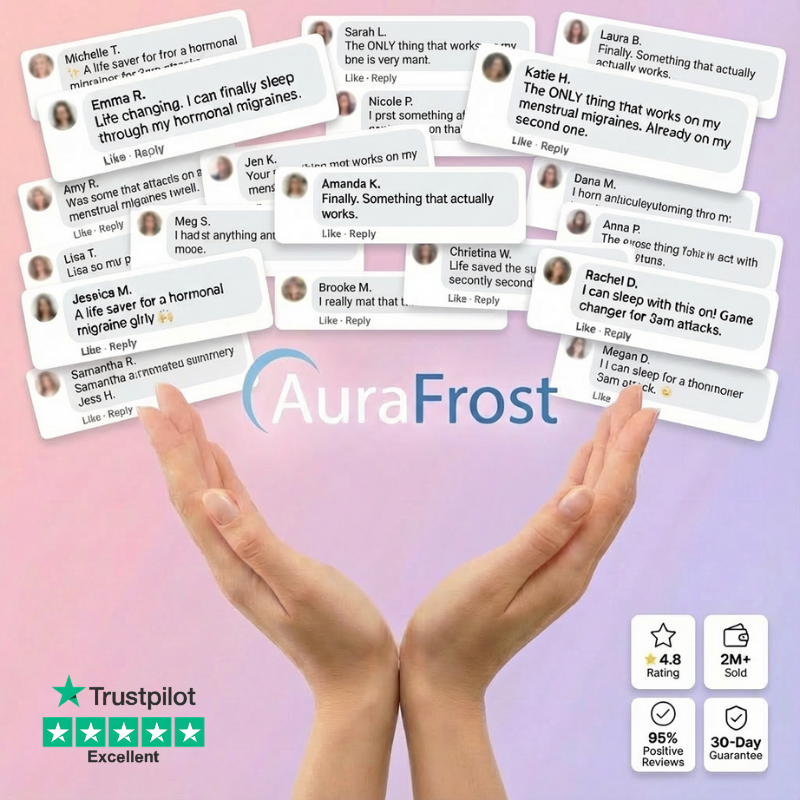 AuraFrost™ Cold Therapy Cap — 360° Migraine Relief